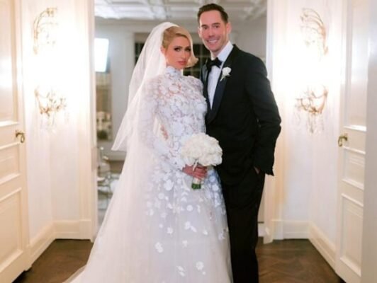 Paris Hilton and Carter Reum