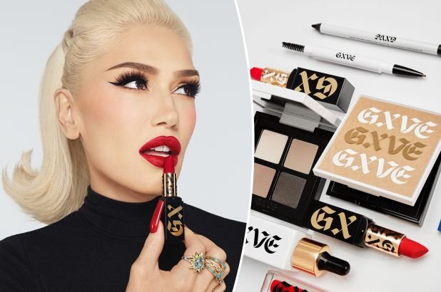 Gwen Stefani launches GXVE makeup line