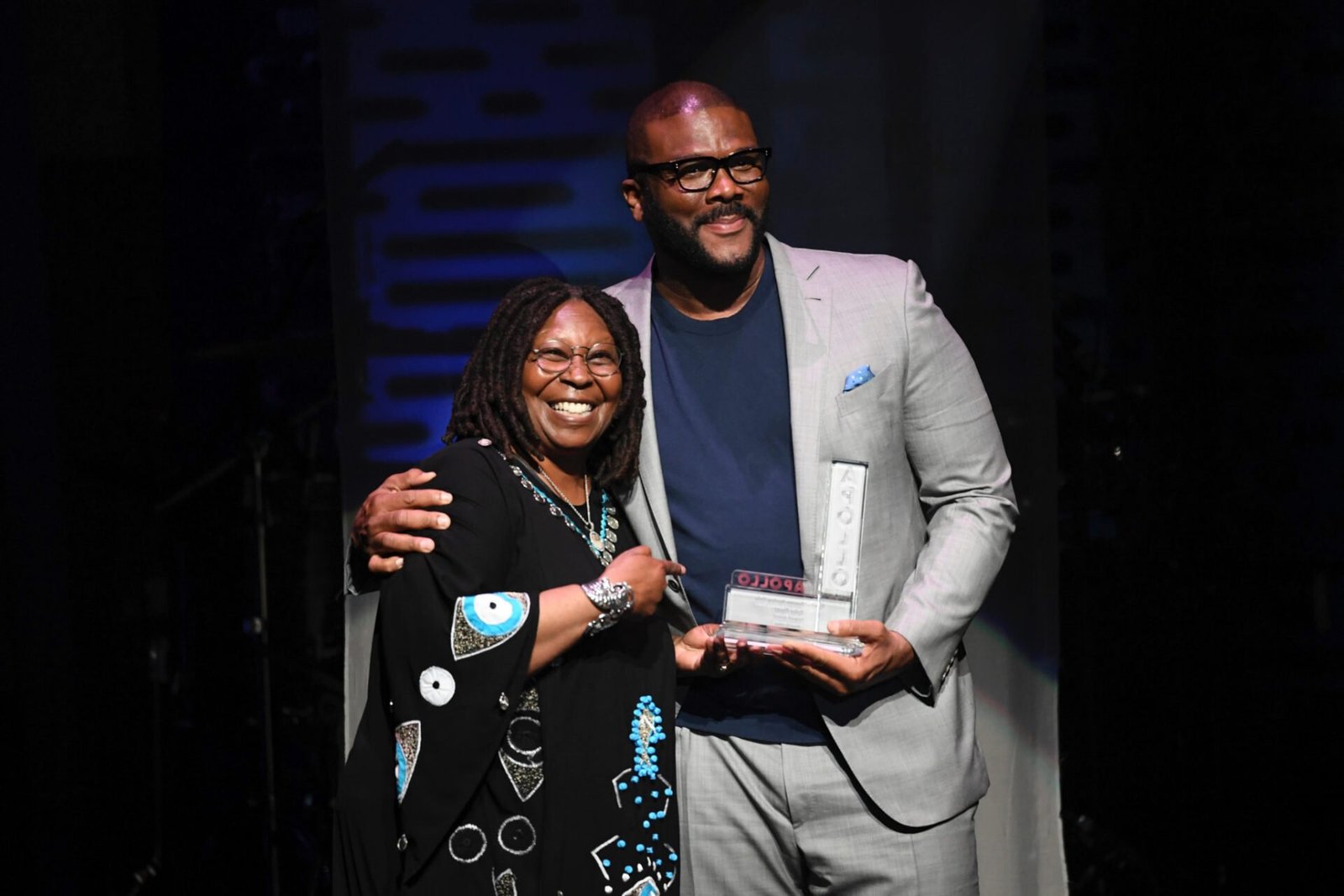 Tyler Perry honored with Impact Award at Apollo Gala