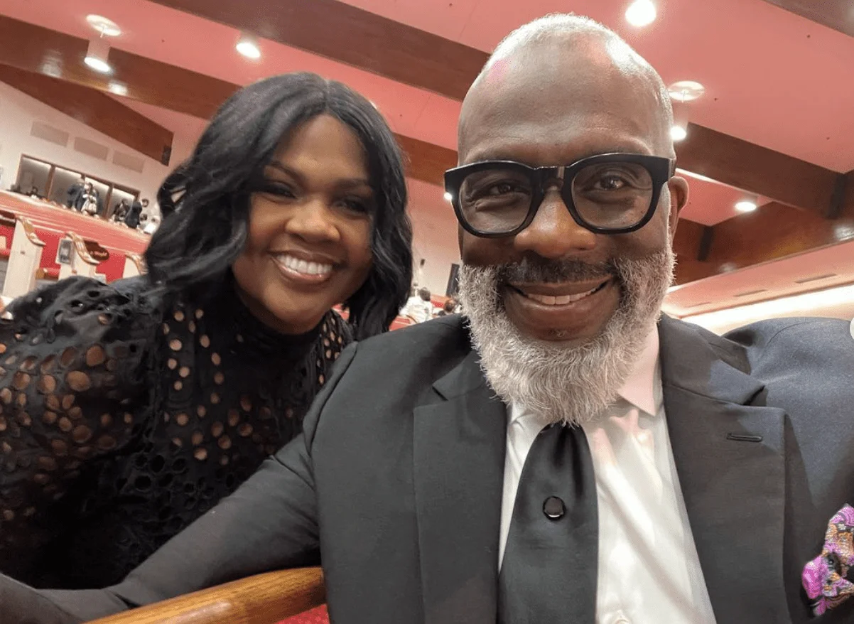 BeBe and CeCe Winans and Tamela Mann at Vernon Winfrey Funeral