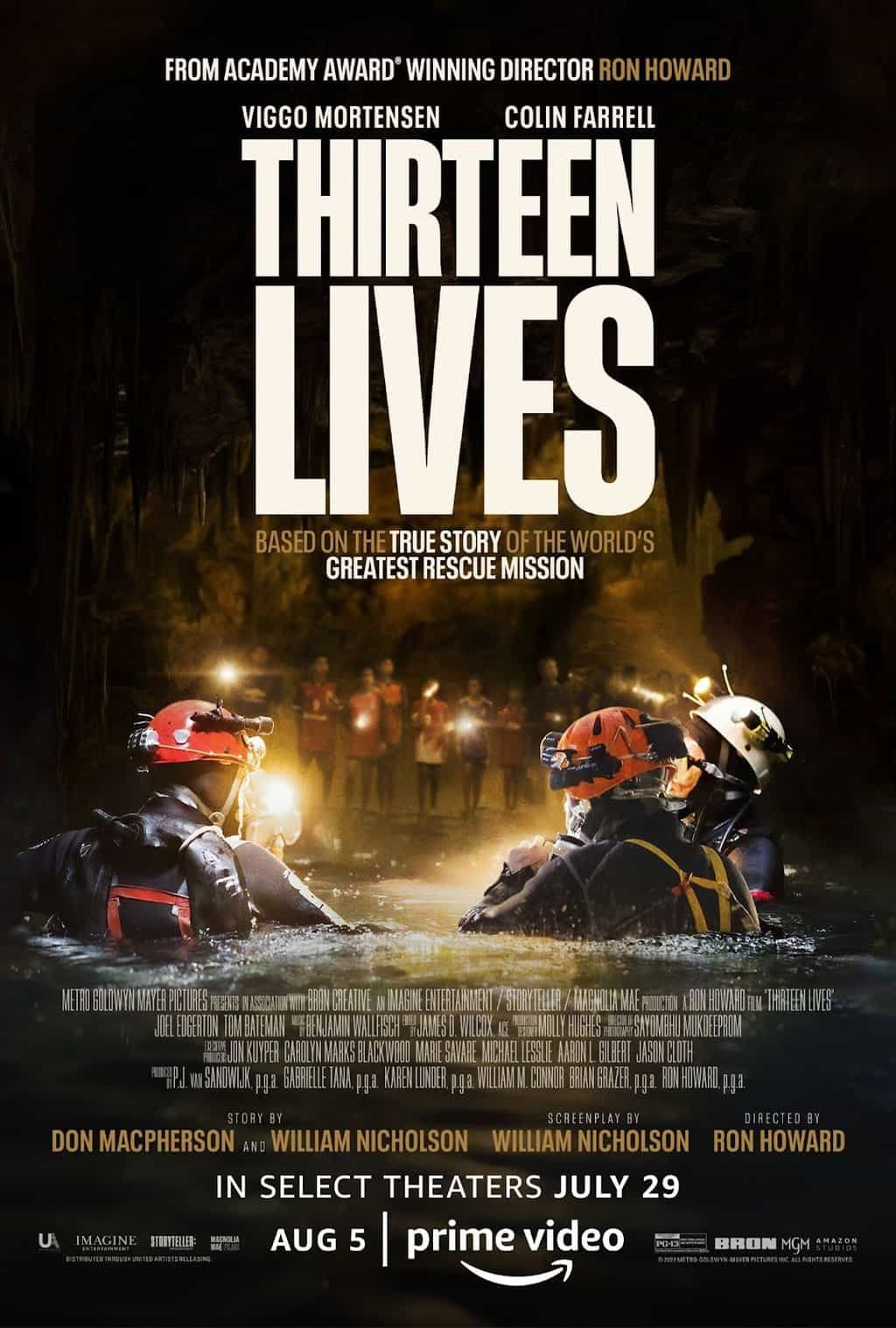THIRTEEN LIVES Now Streaming on Prime Video