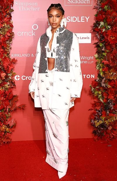 Lori Harvey in Burberry at the Albie Awards