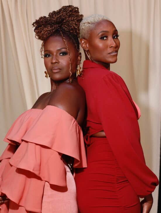 Deborah Joy Winans and Lyvonne Briggs