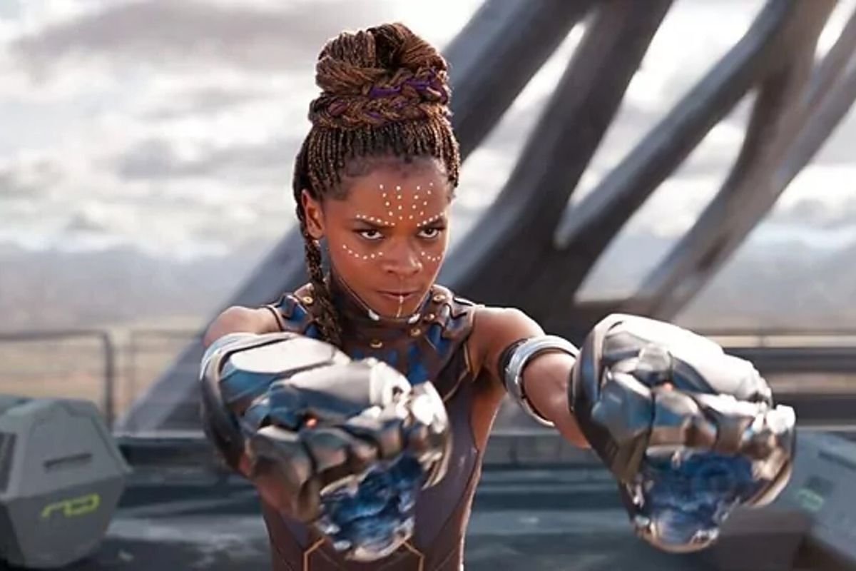 Letitia Wright and xbox