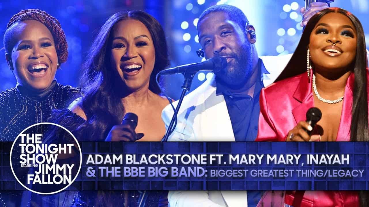 Watch: Mary Mary perform with Adam Blackstone on The Tonight Show