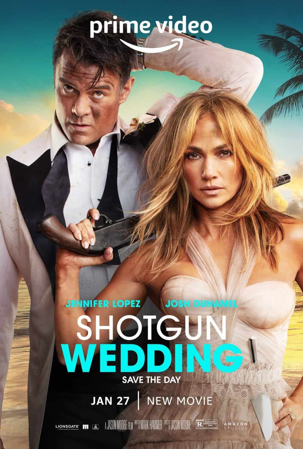 Jennifer Lopez and Josh Duhamel star in Shotgun Wedding