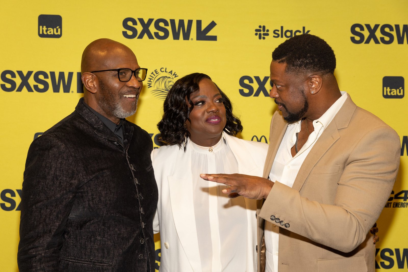 The Cast of AIR Courting a Legend Movie at SXSW  Screening