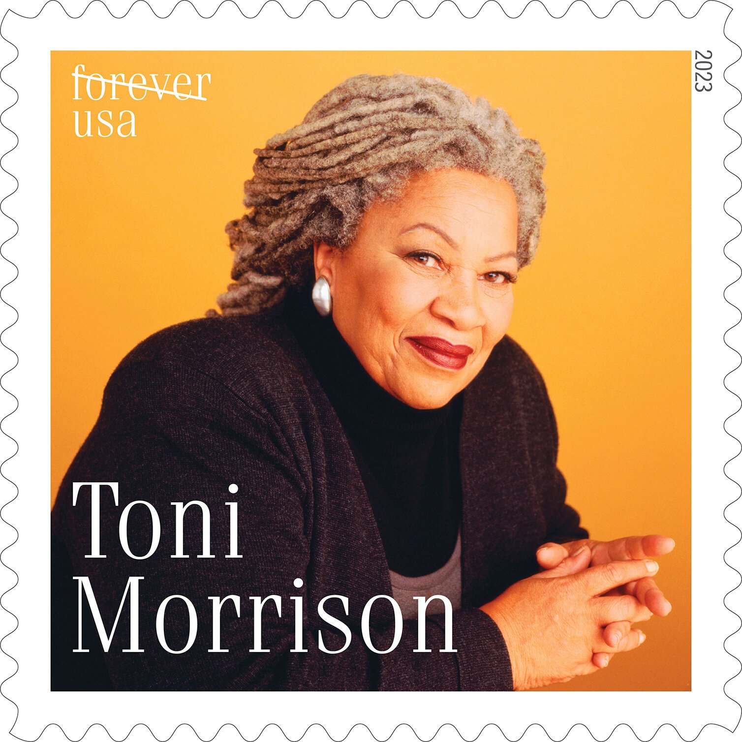 Toni Morrison on new Forever Stamp