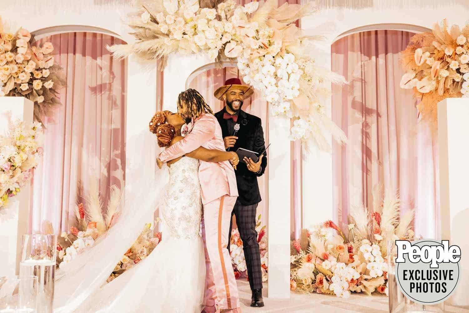 VIDEO: Pinky Cole walks down the aisle to  Tasha Cobbs Leonard singing “Still The One”