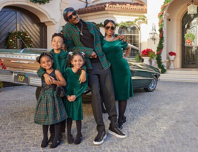 Snoop Dogg and Family in The Children’s Place Holiday Campaign