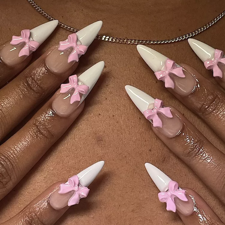 Ladies Check out these Bridgerton Nail Ideas