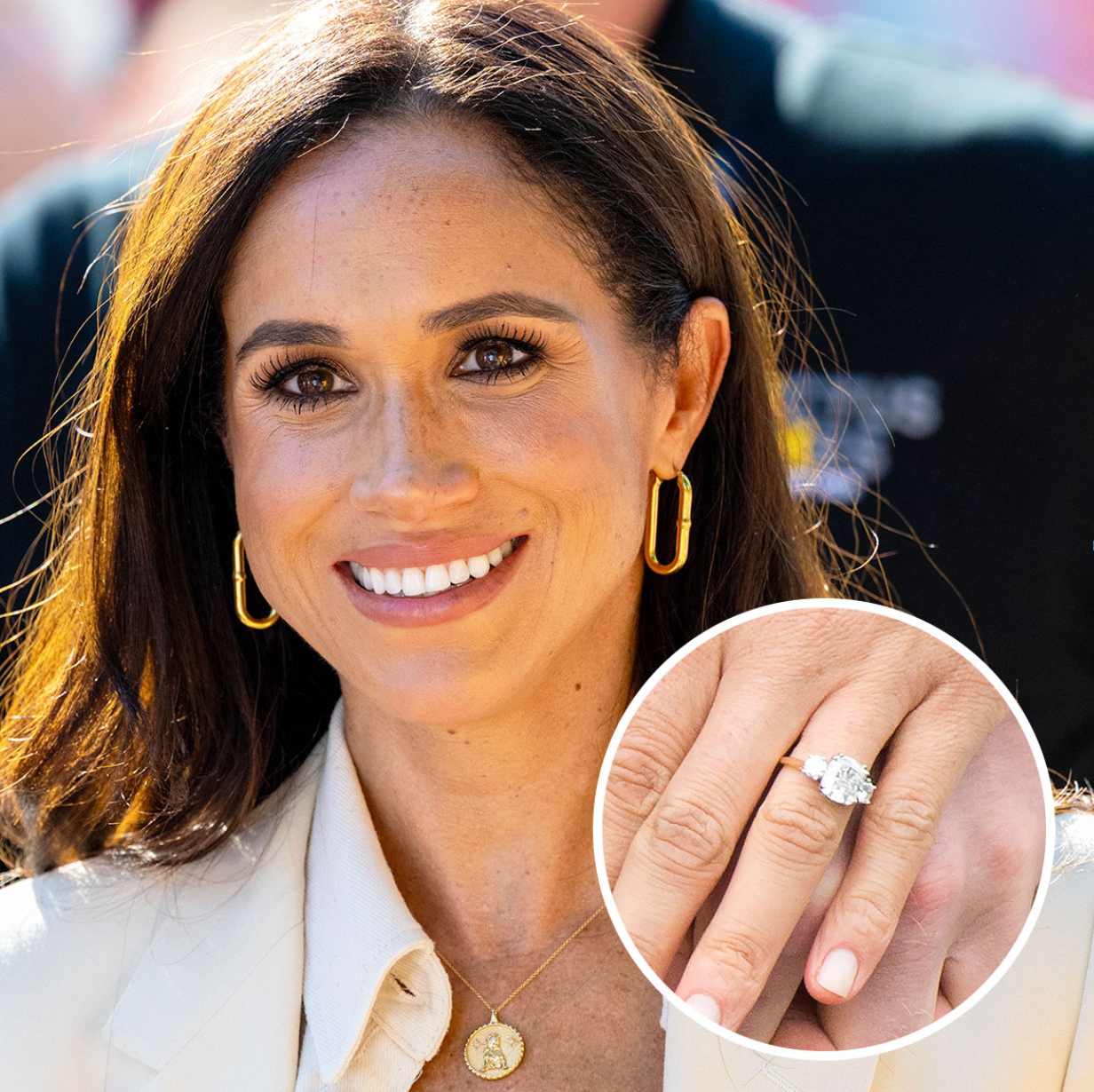 Meghan Markle engagement ring