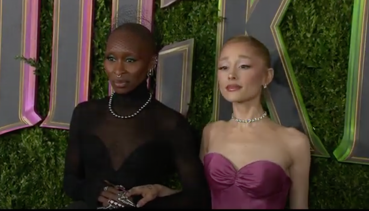 Cynthia Erivo and Ariana Grande