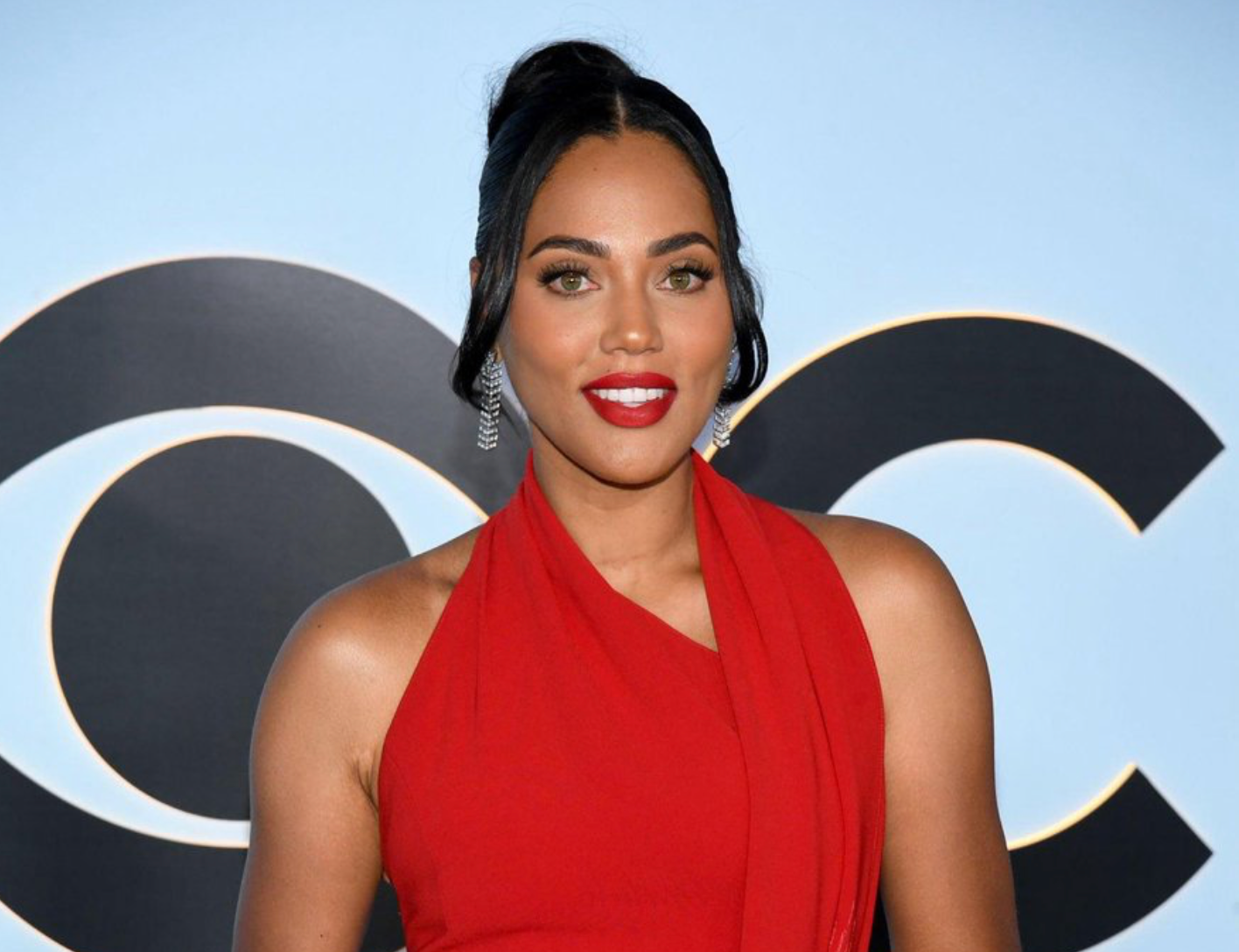 Ayesha Curry at the Tony Awards in Red